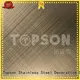 Topson antique brushed stainless sheet containerization for furniture 1