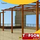 pergolaaluminum pergola structure aluminium aluminium for park Topson 1