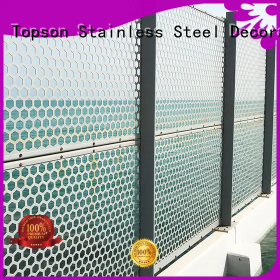 special design metal screen export for landscape architecture 1