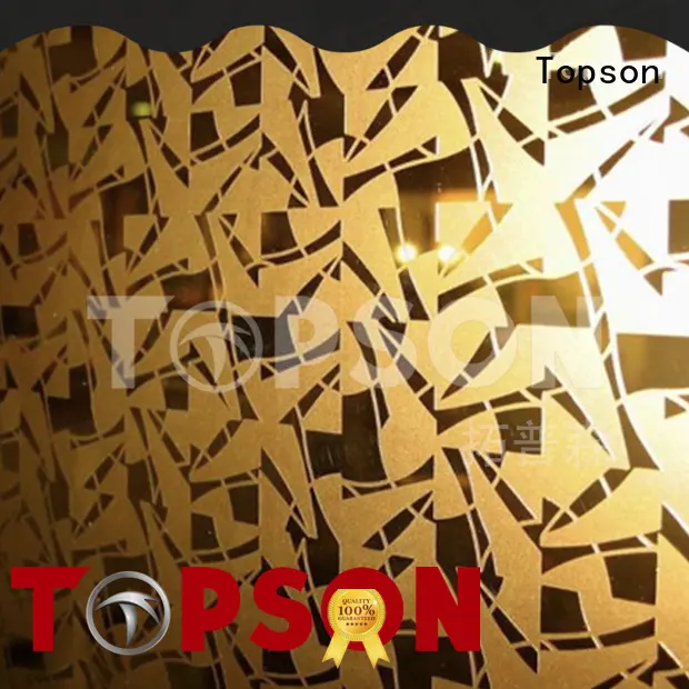 Topson stable stainless steel sheet metal prices security for handrail 1