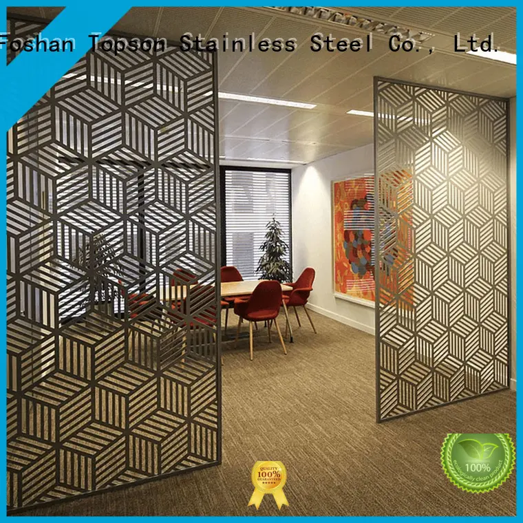 Topson screenperforated exterior metal screens marketing for exterior decoration 1