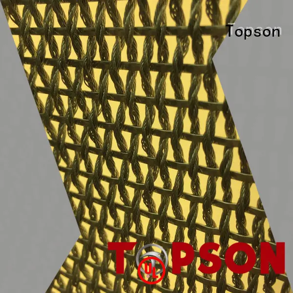 decorative metal screen plate for landscape architecture Topson 1