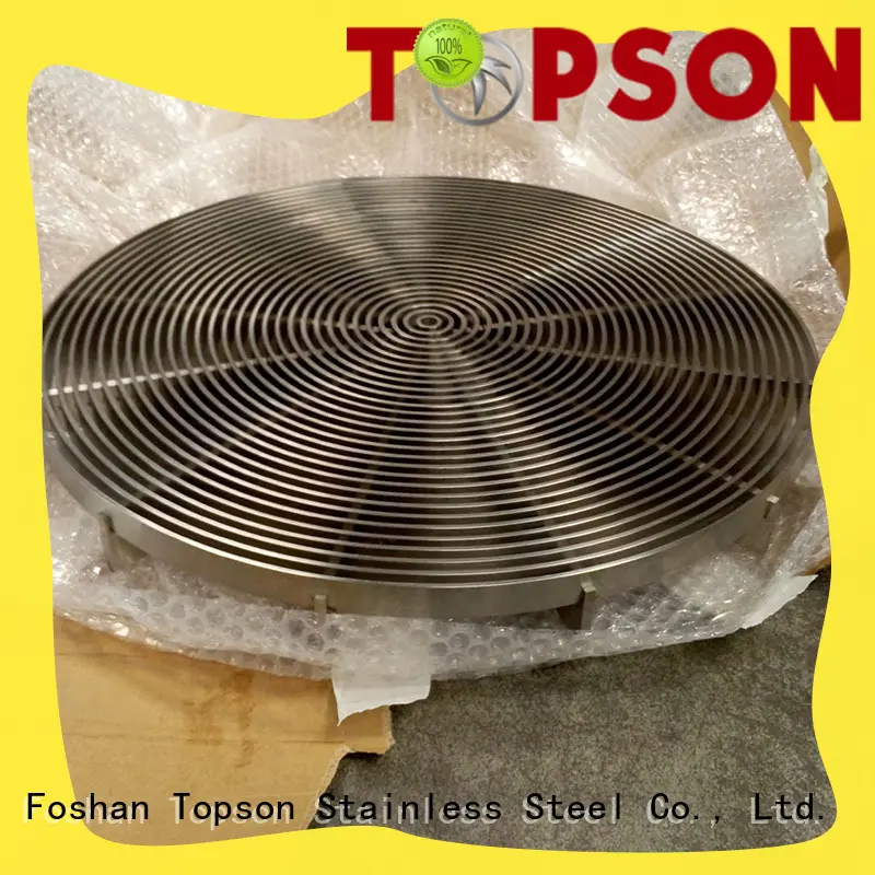 Topson contemporary stainless steel grating management for office 1