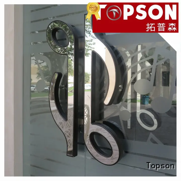 Topson good looking stainless steel internal door handles steel for kitchen decoration 1