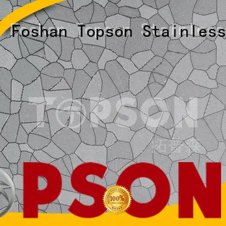 Topson finish bead blasted stainless steel for floor 1