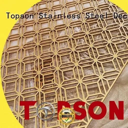 Topson elegant stainless steel screen marketing for landscape architecture 1
