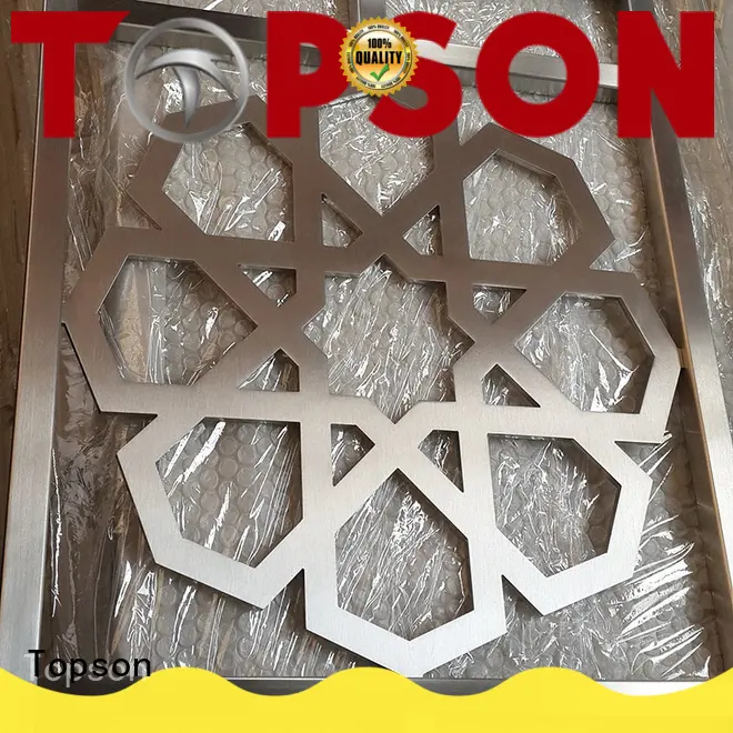 Topson special design mashrabiya panels in china for building faced 1