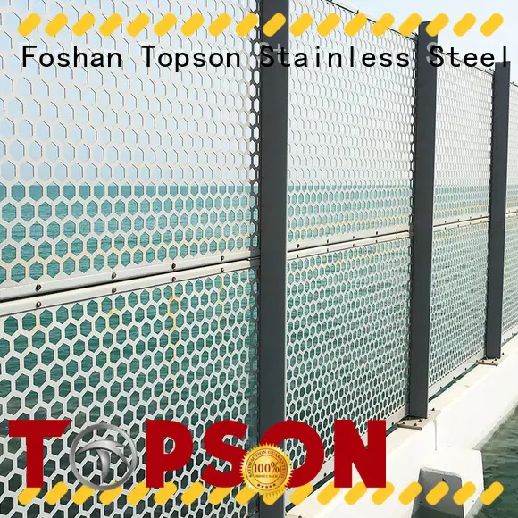 Topson special design metal screen overseas market for exterior decoration 1