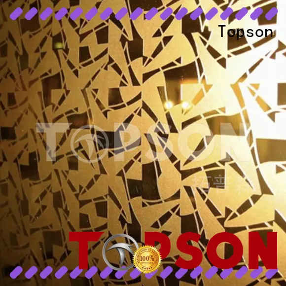 Topson colorful stainless steel sheet prices anticipation for partition screens 1