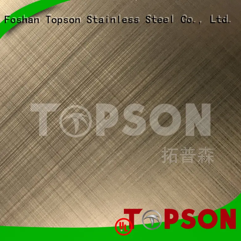 Topson widely used stainless steel panels collaboration for furniture 1