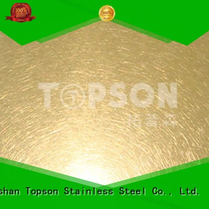 Topson hairline metal work supplies security for vanity cabinet decoration 1