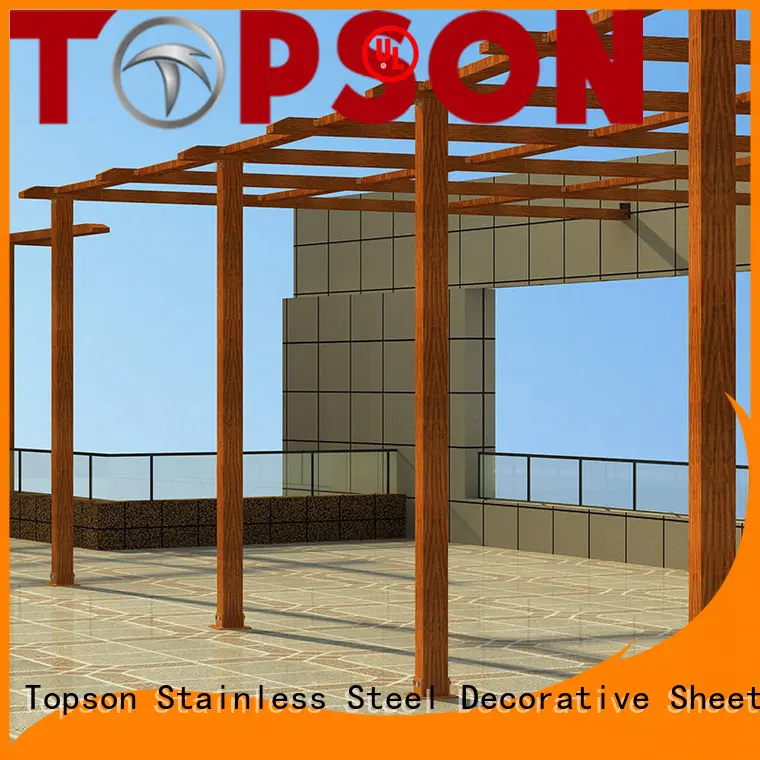 Topson aluminium metal works for hotel 1