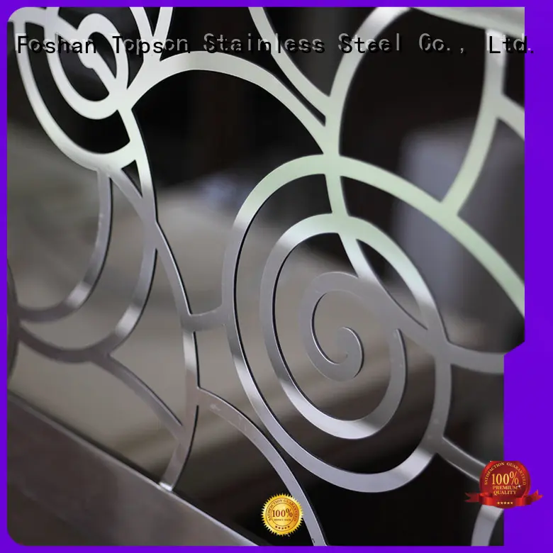 Topson balcony stainless handrail for apartment 1
