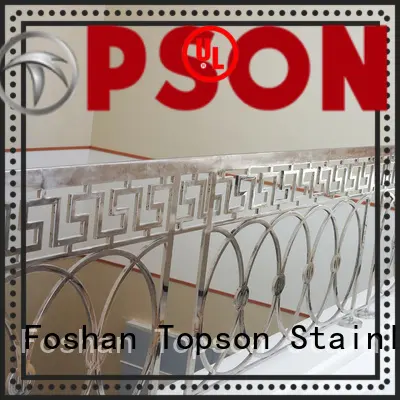 Topson railing stainless handrail systems workshops for building 1