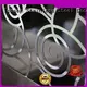 high-tech stainless steel deck railing curved for building 1