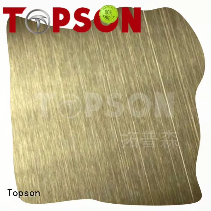 Topson stable stainless steel panels calibration for interior wall decoration 1