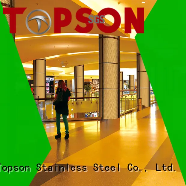 cost-effective stainless cladding column for lift 1
