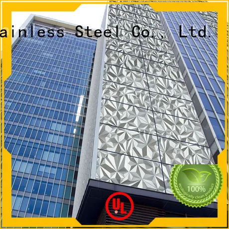 fashion design metal building cladding wall Suppliers for elevator 1