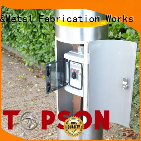 Topson New stainless steel bollards company for office 1