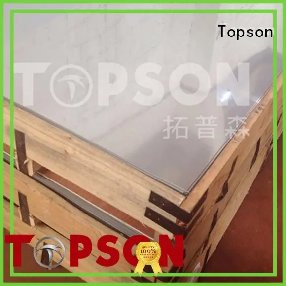 Topson Latest stainless steel etching sheet Suppliers for vanity cabinet decoration 1