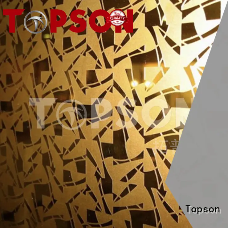 Topson High-quality stainless steel sheet metal suppliers Suppliers for furniture 1