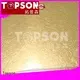 Topson embossed brushed stainless steel sheet Supply for handrail 1