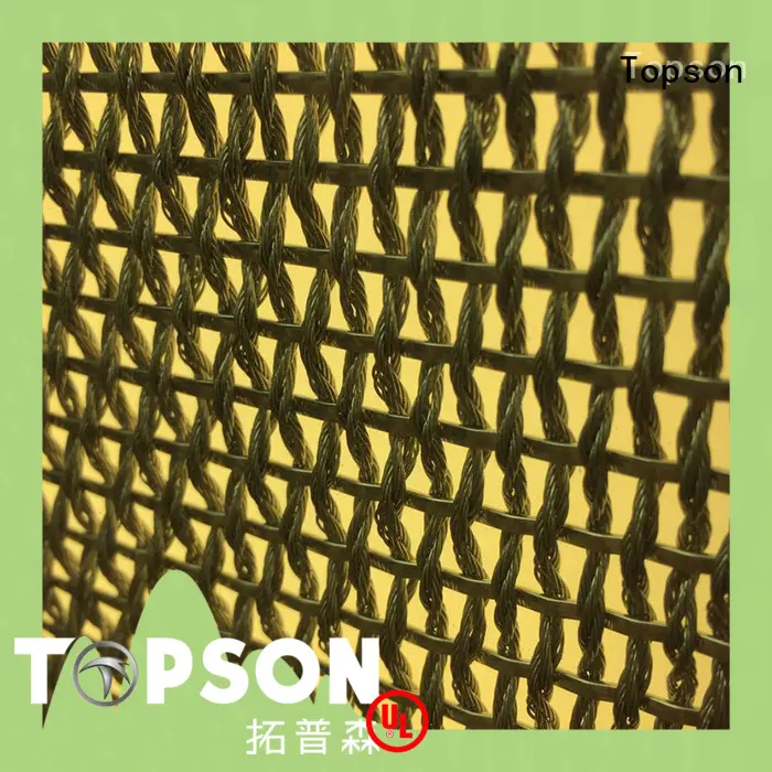 Wholesale outdoor decorative metal privacy screens chain for building faced 1