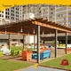 Latest aluminium pergola frame coated Suppliers for backyard 1