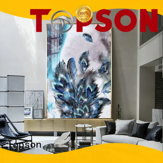 High-quality quality glass works worksglass for business for TV wall 1