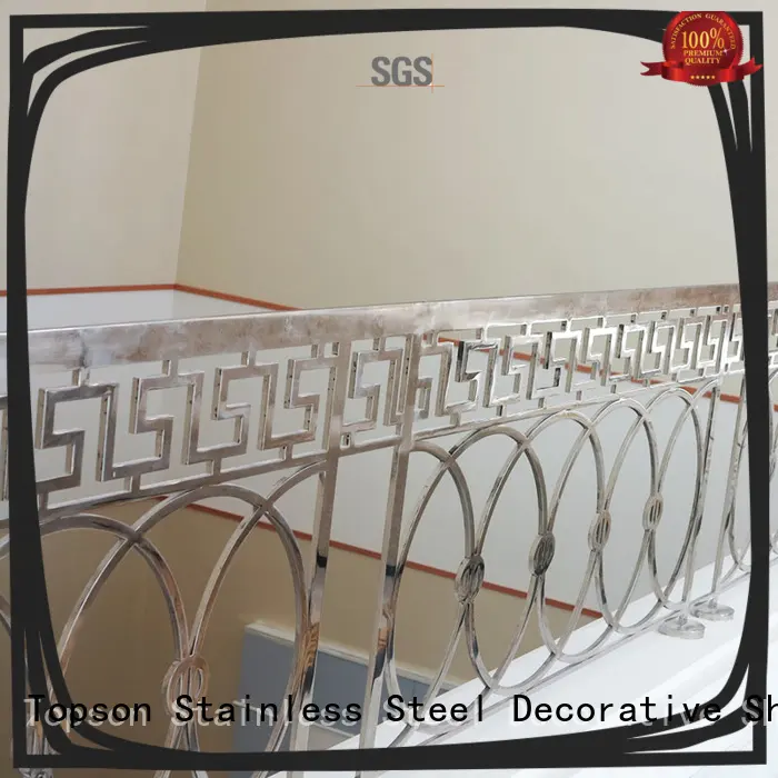 Topson stable stainless steel guardrail systems Suppliers for mall 1