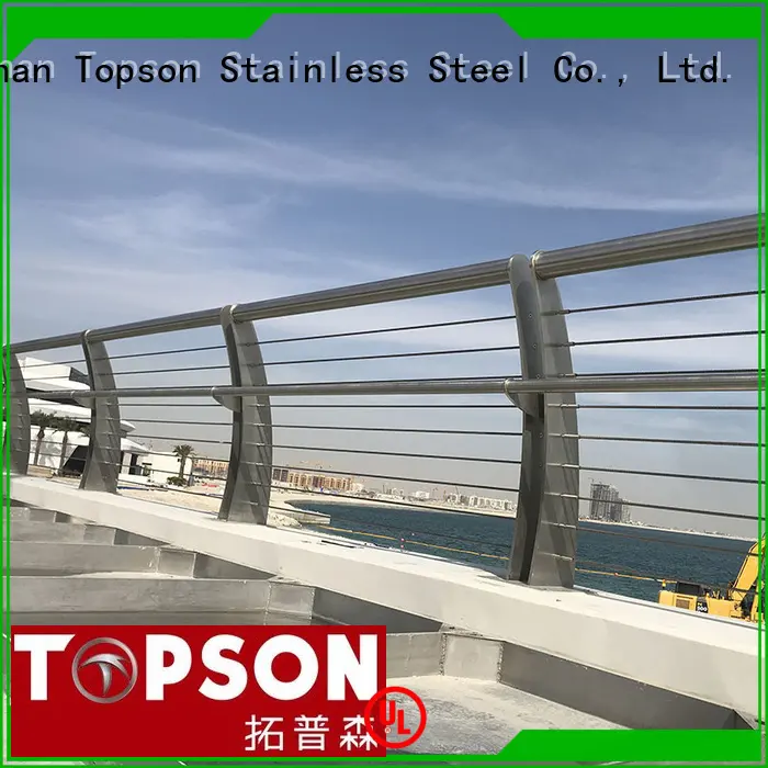 Topson railingsstainless stainless steel indoor railings for tower 1