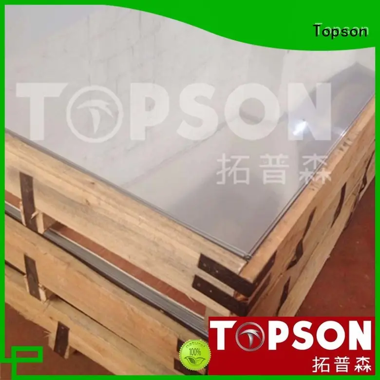 Topson sheetmirror brushed stainless sheet company for floor 1