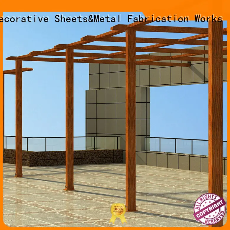 manufactured metal work supplies pergola factory for garden 1