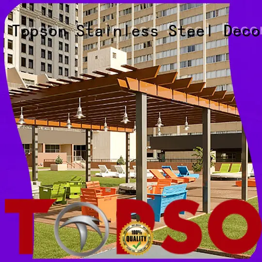 Latest pergola aluminum frame pergola company for park 1
