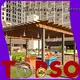 Latest pergola aluminum frame pergola company for park 1