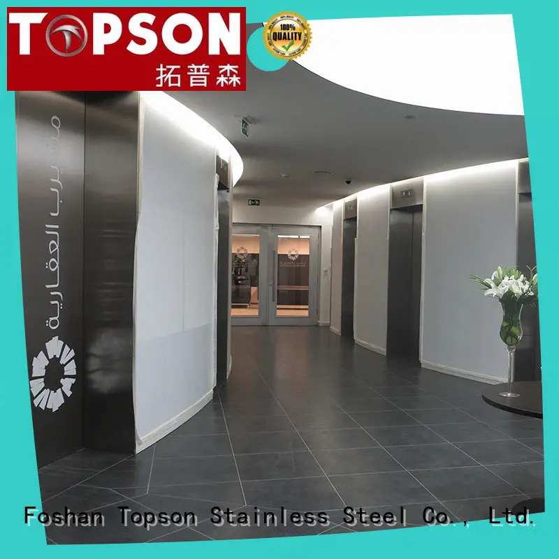 Topson commercial stainless steel door design modern Supply for kitchen decoration 1