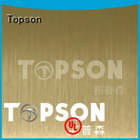 Topson mirror stainless steel sheet Supply for elevator for escalator decoration 1