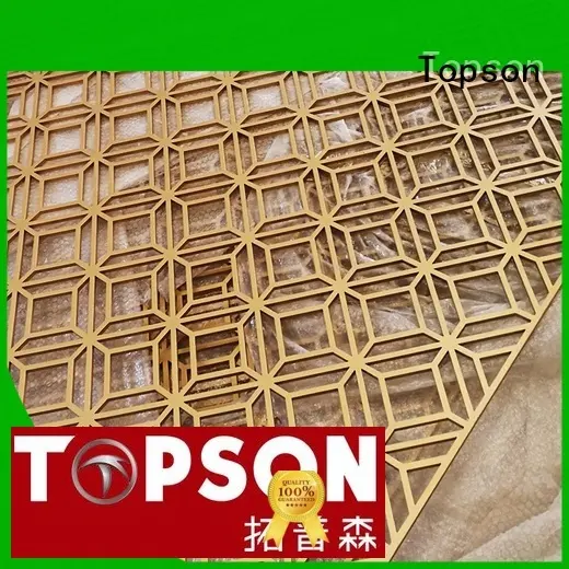 Topson special design outdoor metal screens from china for curtail wall 1