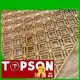 Topson special design outdoor metal screens from china for curtail wall 1