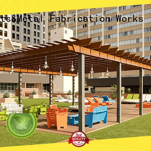 Latest aluminum pergola prices coated for business for park 1