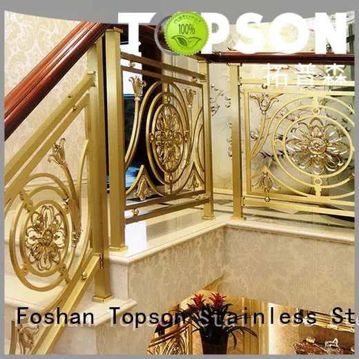 Topson reliable stainless balcony railings for business for hotel 1
