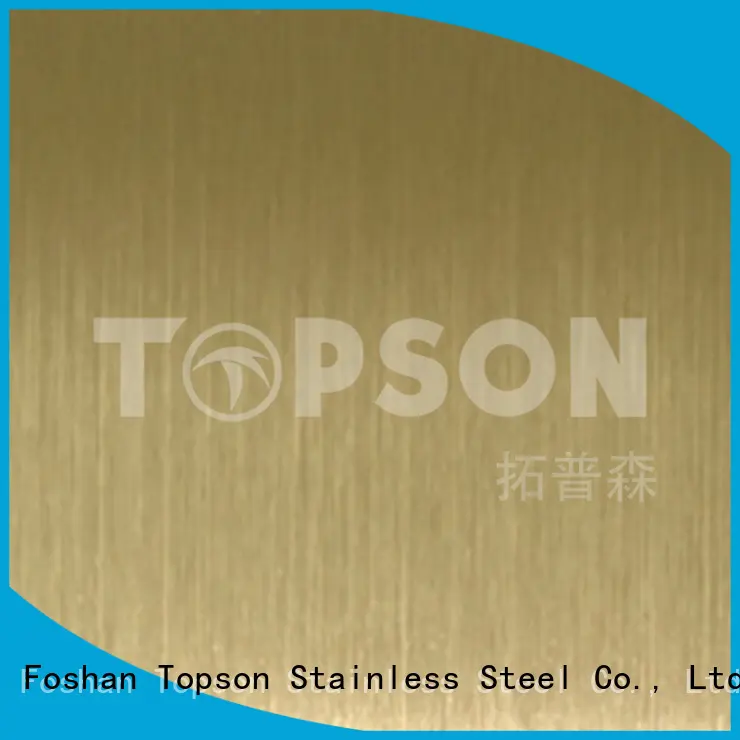 Topson Best stainless steel etching sheet for furniture 1