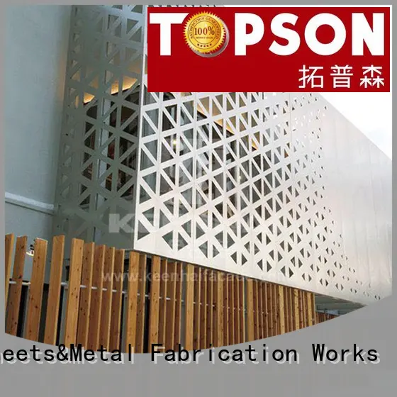 Topson metal screen manufacturers factory for building faced 1