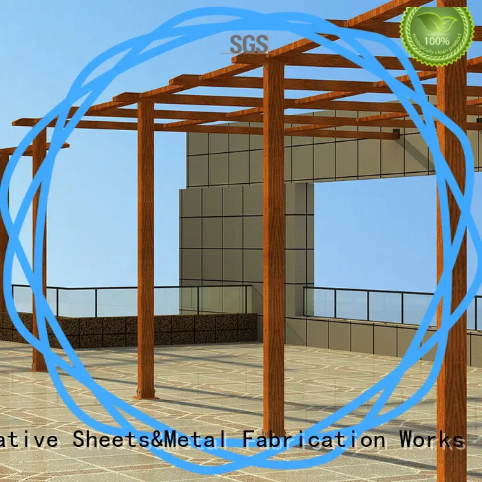 Topson aluminium aluminum pergola manufacturers Suppliers for school 1