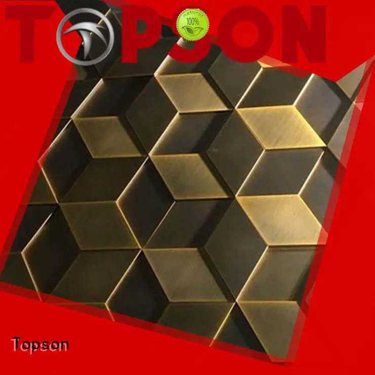 Topson Top stainless cladding Supply for shopping mall 1