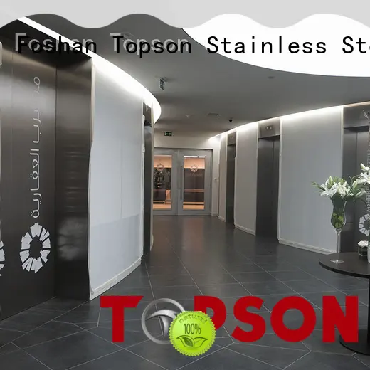 Topson door stainless steel door handles factory for roof decoration 1