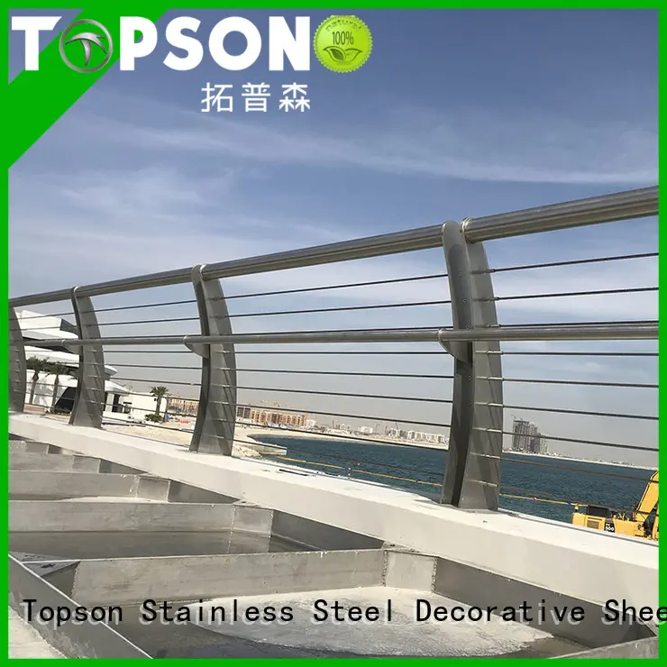Topson popular stainless railings Suppliers for office 1