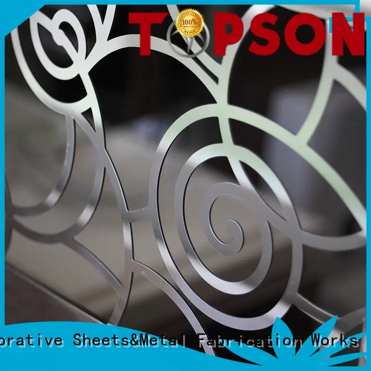 Topson high-tech exterior stainless steel railings Supply for mall 1