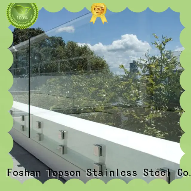 Topson parition interior glass railing for business for hotel 1