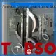 Topson door custom stainless steel doors Supply for outdoor wall cladding 1
